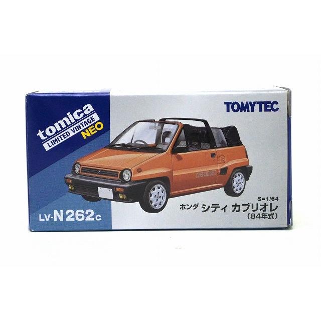 トミーテック LV-N262c ホンダ シティカブリオレ (オレンジ) 84年式