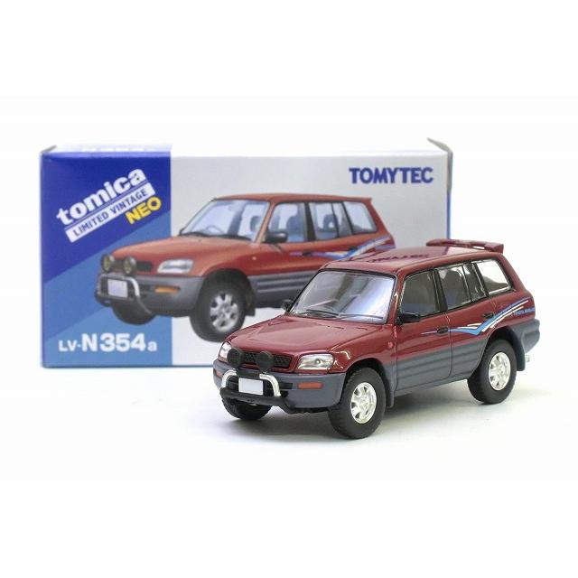 トミーテック LV-N354a トヨタ RAV4L V (ワイン／ グレー) 95年式