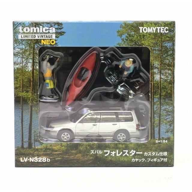 トミーテック LV-N328b スバル フォレスター カスタム仕様 (白/銀