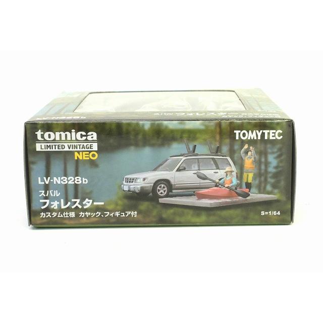 トミーテック LV-N328b スバル フォレスター カスタム仕様 (白/銀