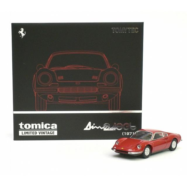 トミカ  リミテッドヴィンテージネオ　ディーノ　246GTS 赤　専用 トミーテック LV ディーノ 246 GT (1971) 赤 トミカリミテッド