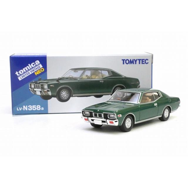 トミーテック LVーN358a 日産 セドリック 2ドアHT 2800 SGL (緑) 75年