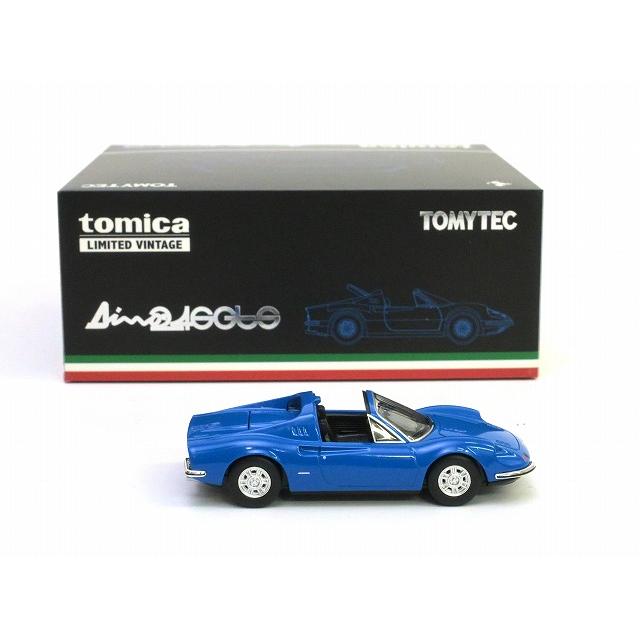 トミーテック LV ディーノ 246 GTS (青) トミカリミテッドヴィンテージ