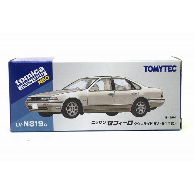 ①61202/小中古未開封/ セレビィ/ 2005年産 トミーテック LV-N319c 日産 セフィーロ タウンライドSV (白／ベージュ