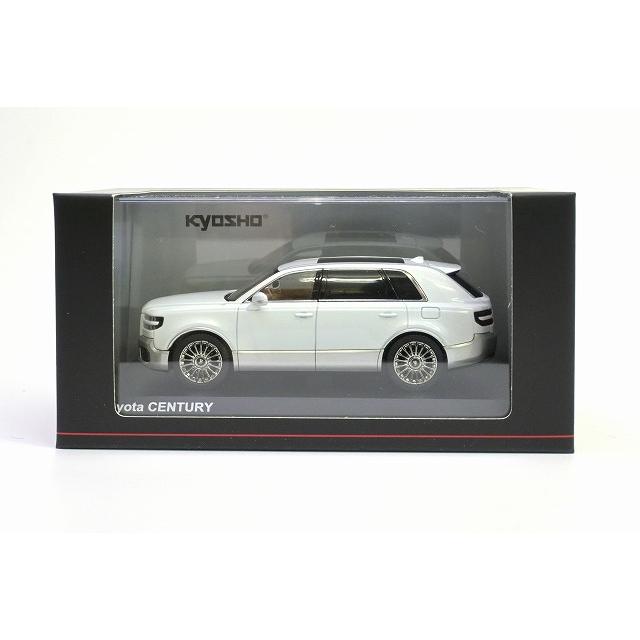 超 希少 非売品 特別 限定品 トヨタ センチュリー SUV ホワイト 1/43 1/43 トヨタ センチュリー 白鶴（はっかく) ホワイト/シルバー KYOSHO