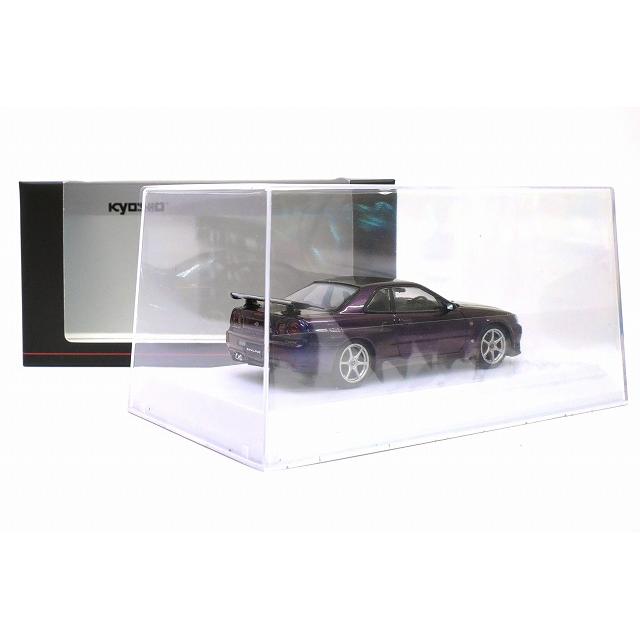 ★ 1/43 日産 スカイラインGT-R/R34 Vスペック (ミッドナイトパープルIII)  KYOSHOの画像