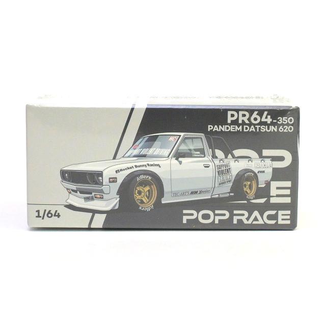 PR64-350 パンデム ダットサン 620 ホワイト POP RACE : アイアイアド
