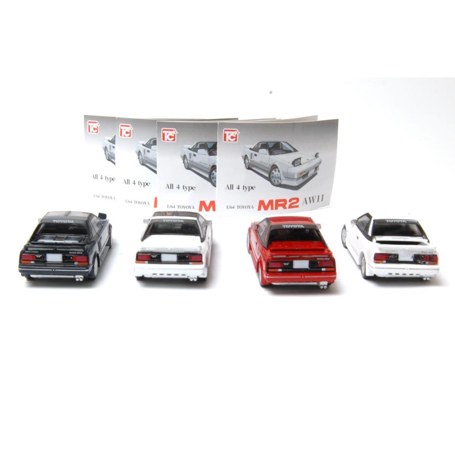 1/64 トヨタ MR2 AW11 全4種セット トイズキャビン : アイアイ 1/64 トヨタ MR2 AW11 全4種セット トイズキャビン : アイアイ