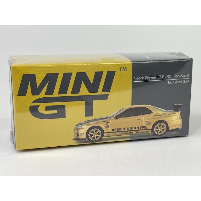 日産 スカイライン GT-R R34 Top Secret Gold (右ハンドル) 676 日産 スカイライン GT-R R34 Top Secret Gold (右ハンドル) 676