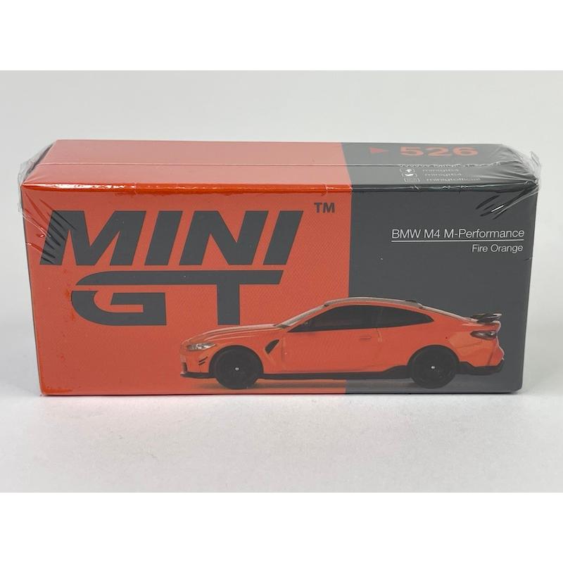 BMW M4 M-パフォーマンス ファイヤーオレンジ 左ハンドル 526 MINI GT