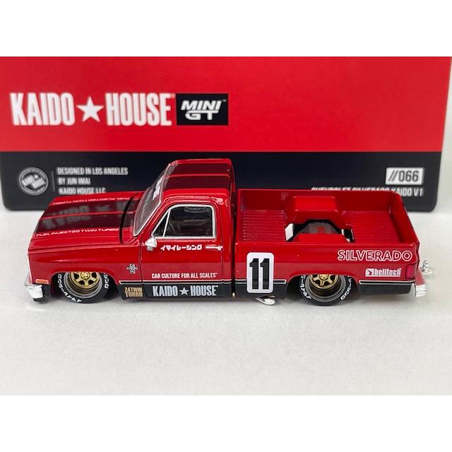 066 シボレー シルバラード KAIDO V1 (左ハンドル) MINI GT 066 シボレー シルバラード KAIDO V1 (左ハンドル) MINI GT