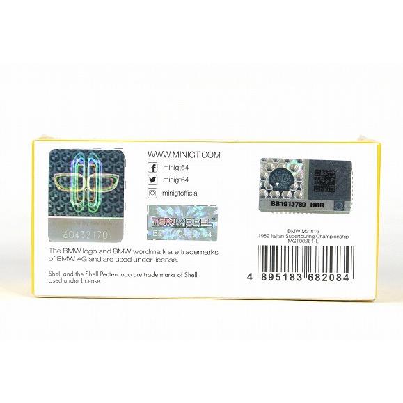 Mini Gt Tiny ミニ Gt タイニー 1 64 トイ イースト 261 Bmw M3 16 イタリアン スーパーツーリング チャンピオン シップ Mgt L アイアイアドカンパニー大阪店 通販 Yahoo ショッピング