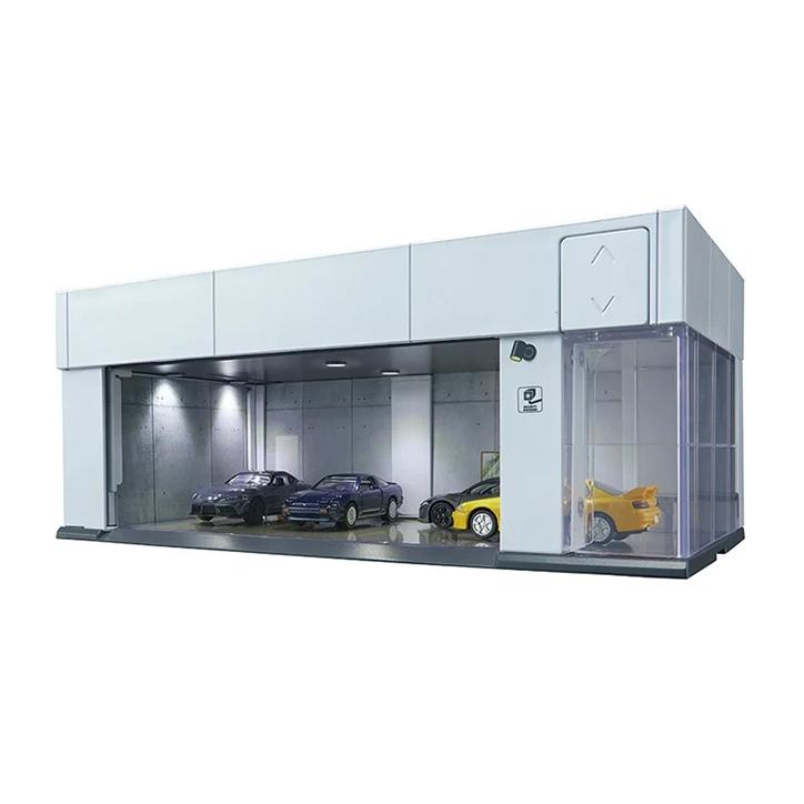 トミカプレミアム tomica GARAGE SILVER WHITE Standard Edition