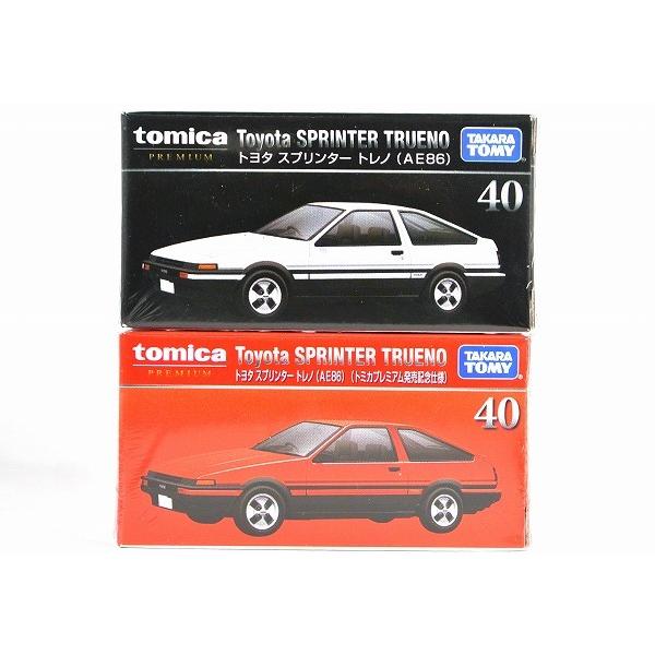 トミカ プレミアム 40トヨタ スプリンター トレノ Ae86 トミカ プレミアム 40トヨタ スプリンター トレノ Ae86 トミカプレミアム発売記念仕様 2台セット