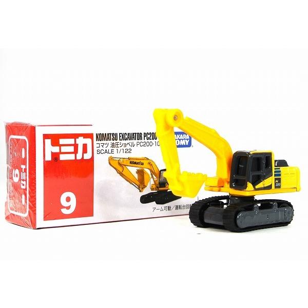 トミカ No.9 コマツ PC200ー10型 : アイアイアドカンパニー大阪店