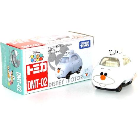 ディズニーモータース 絶版☆DMT-02 オラフ ツムトップ トミカ