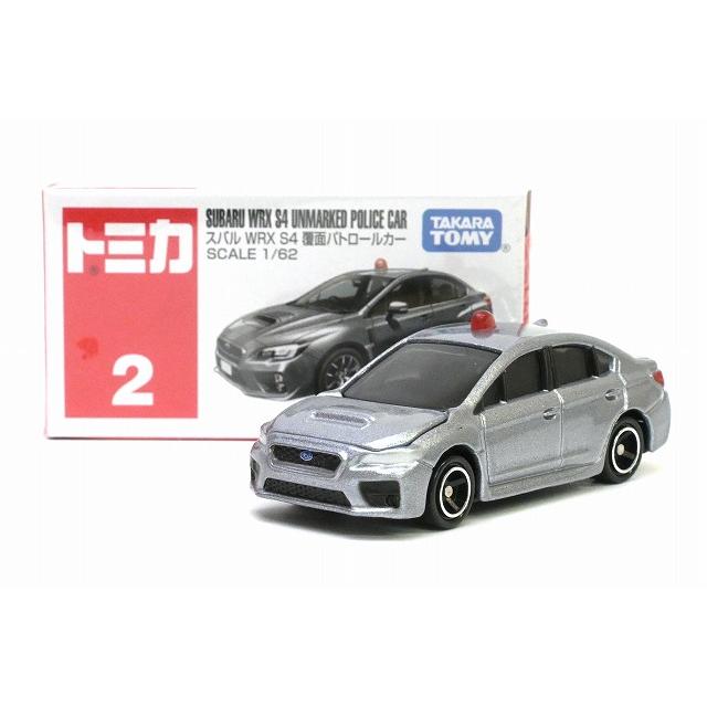 トミカ No.2 スバル WRX S4 覆面パトロ−ルカー : アイアイアド