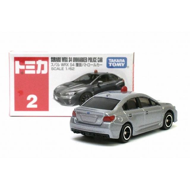 トミカ No.2 スバル WRX S4 覆面パトロ−ルカー : アイアイアド