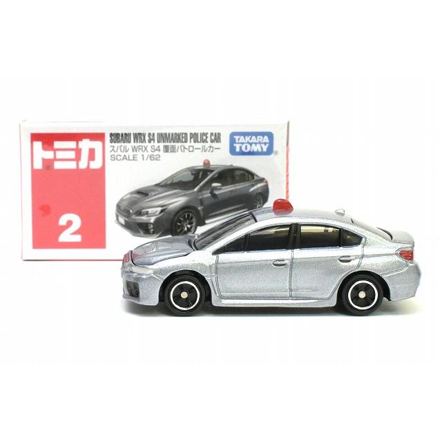 トミカ No.2 スバル WRX S4 覆面パトロ−ルカー : アイアイアド