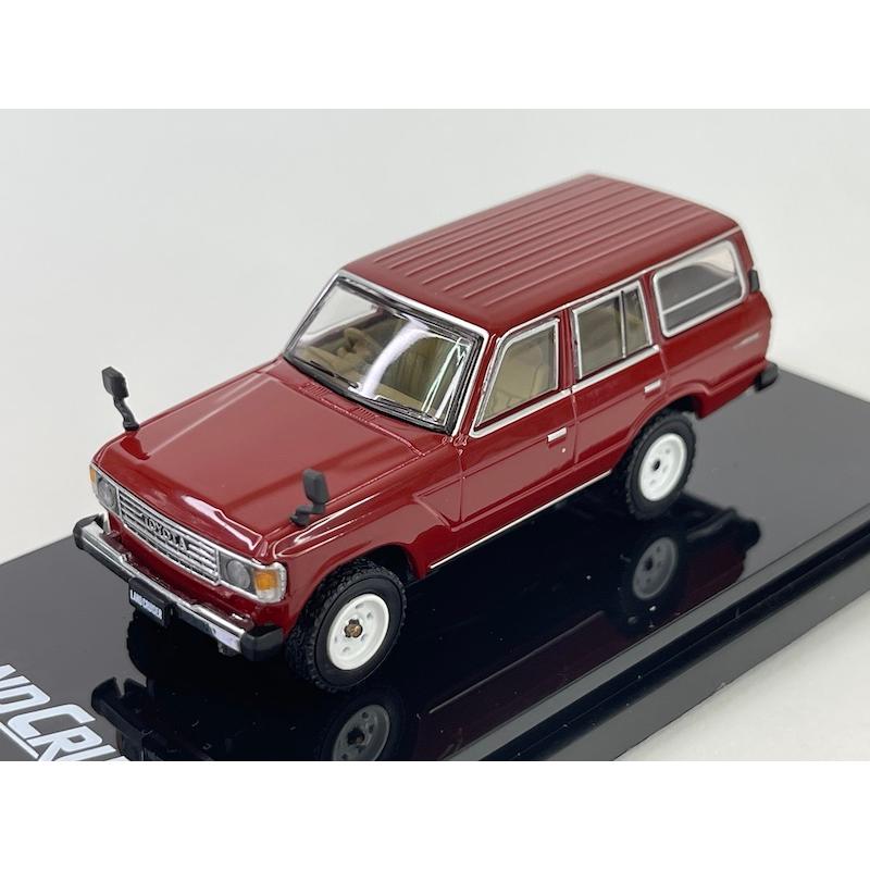 トヨタ ランドクルーザー 60 GX 1981 フリーボーン レッド Hobby JAPAN