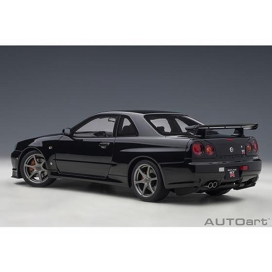 ☆1/18 日産 スカイライン GT-R (R34) Vスペック II ブラックパール