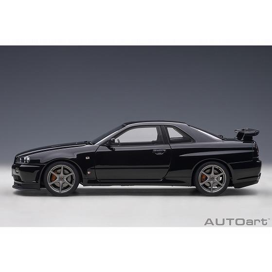 ☆1/18 日産 スカイライン GT-R (R34) Vスペック II ブラックパール