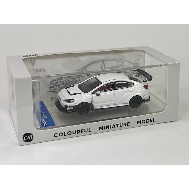 スバル VAB WRX STI&S4 WIDE BODY KIT (ホワイト) COLOURFUL MINIATURE