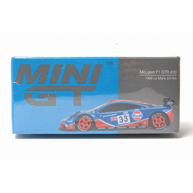 マクラーレン F1 GTR 4th ル・マン 1996 ミニチャンプス　1/43 723 マクラーレン F1 GTR ル・マン24時間 1996 #33 （左ハンドル