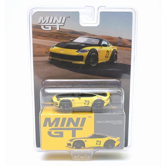 826 Nissan Z LB☆NATION WORKS イカズチイエロー (左ハンドル) MINI