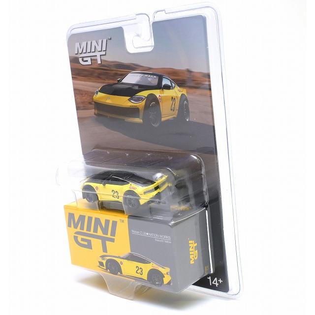 826 Nissan Z LB☆NATION WORKS イカズチイエロー (左ハンドル) MINI