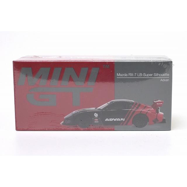 983 マツダ RX-7 LB-Super Silhouette ADVAN (右ハンドル) MINI GT