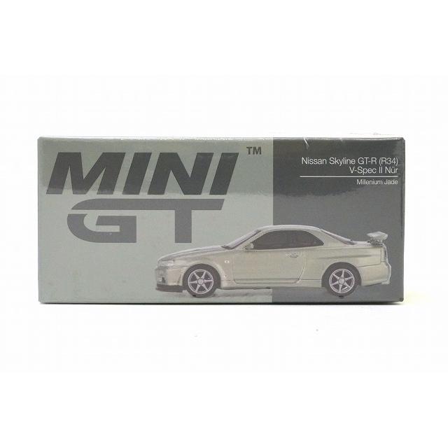 1003 Nissan スカイライン GT-R R34 V-スペック II Nur Millenium Jade