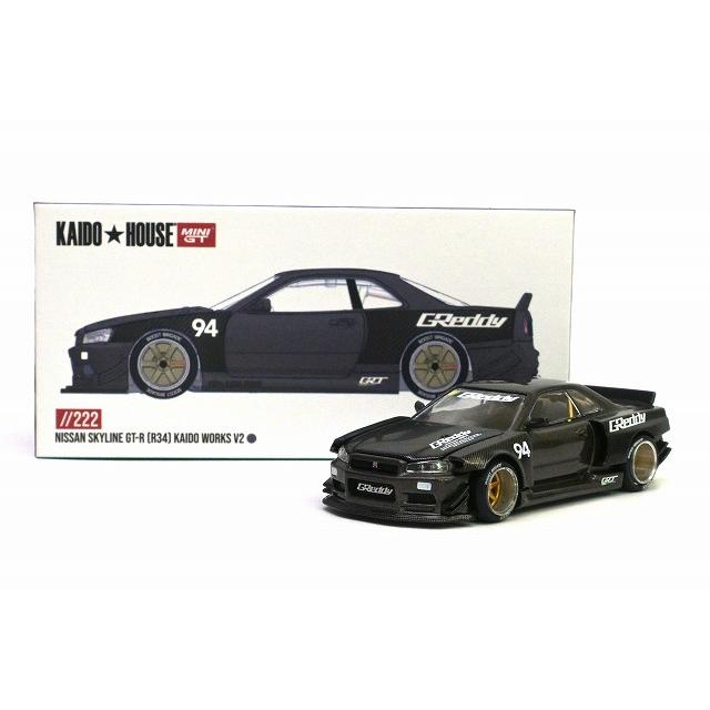 222 Nissan スカイライン GT-R (R34) Kaido Works GReddy V2 (右