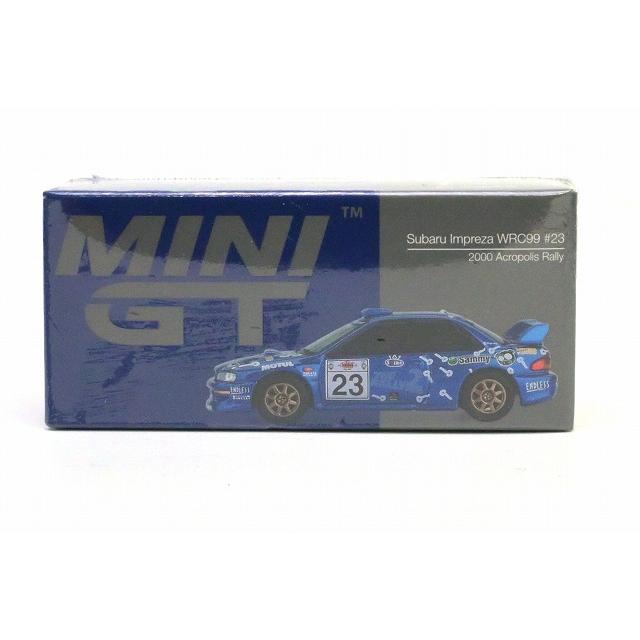 1078 スバル インプレッサ WRC99 #23 2000 アクロポリス・ラリー (左