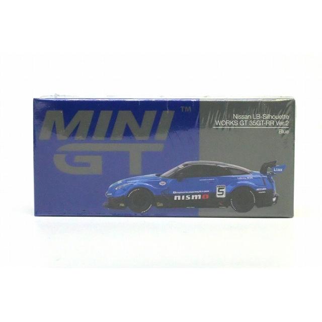 1124 Nissan LB-Silhouette WORKS GT 35GT-RR バージョン2 ブルー (右