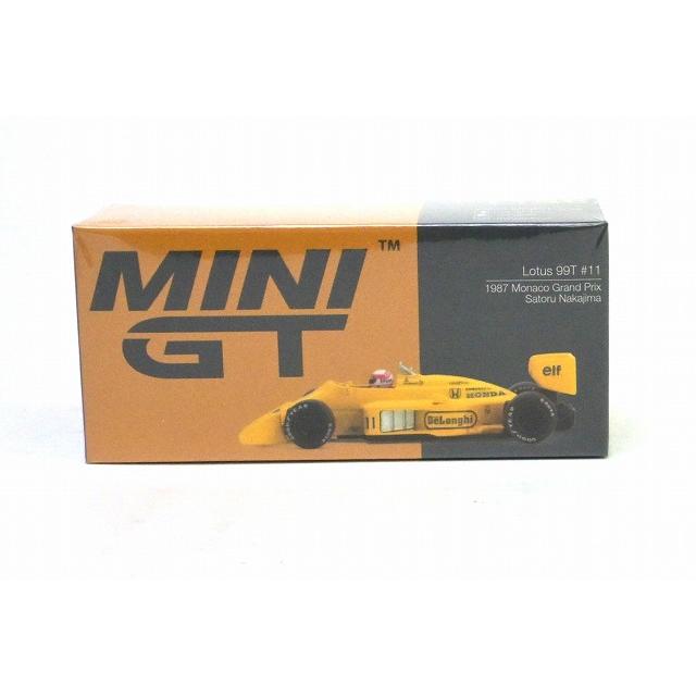 1148 ロータス 99T モナコグランプリ 1987 #11 中嶋悟 MINI GT