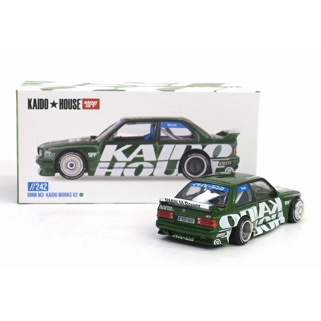 ミニカー KAIDO HOUSE  M3 kaidoworksV2 242 BMW M3 Kaido Works V2 (左ハンドル) KAIDO☆HOUSE MINI GT