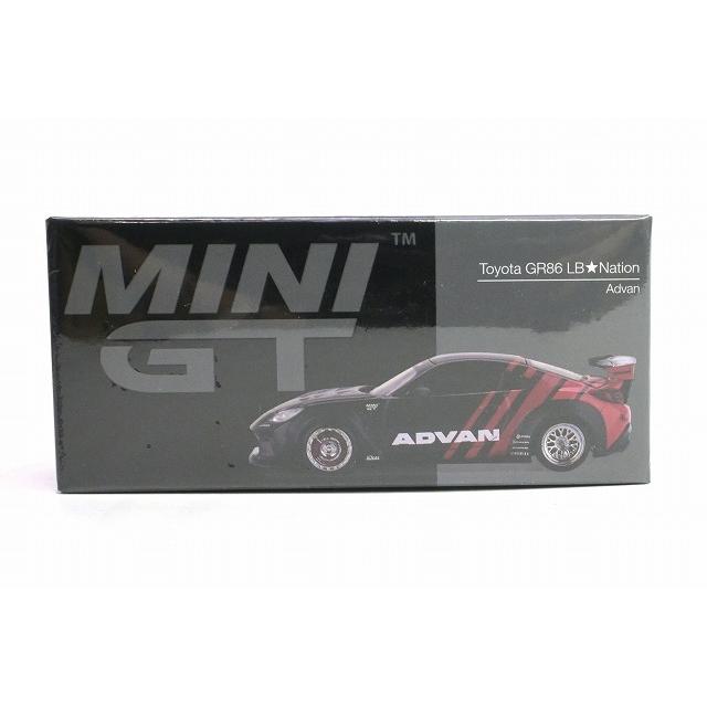 1173 Toyota GR86 LB☆Nation Advan (右ハンドル) MINI GT : アイアイ