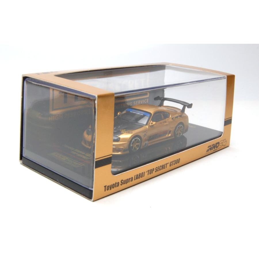 Toyota スープラ (A80) TOP SECRET GT300 ゴールド INNO64