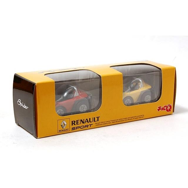 チョロQ ルノー社公認 スポール スピダー (レッド/ブラック イエロー 2