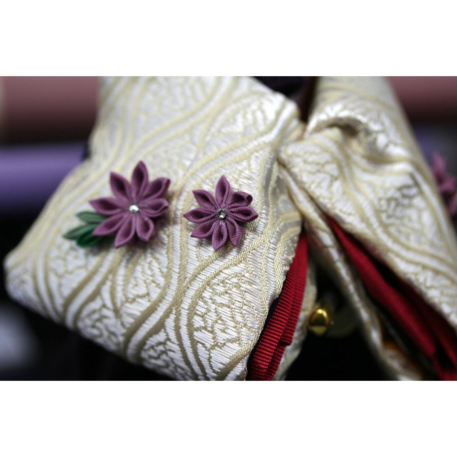 雛人形 おひなさま 衣裳着人形 葵 創作葵 49G4907 白/ピンク 一式 [D3-3485]