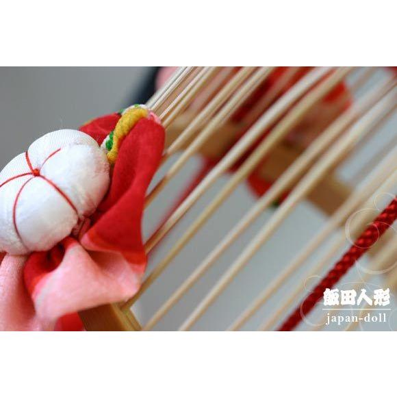つるし飾り つるし雛 正絹古布 手縫い 凪（なぎ）台付 一式 104875 [DC
