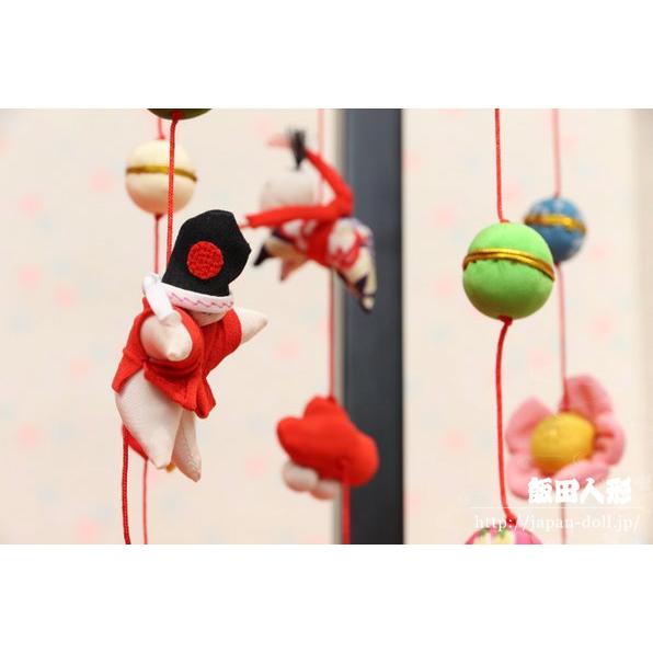 つるし雛 つるし飾り つるし雛 正絹 翠（すい） 台付 一式 161502[DC-3264