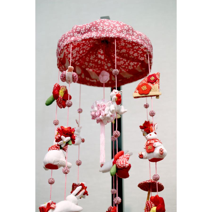 つるし飾り つるし雛 芽依（めい） 台付 一式 170955 [DC-3374] 