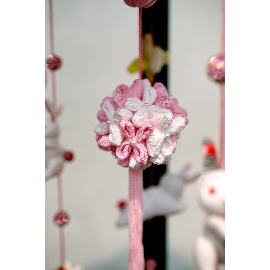 つるし飾り つるし雛 芽依（めい） 台付 一式 170955 [DC-3374] 