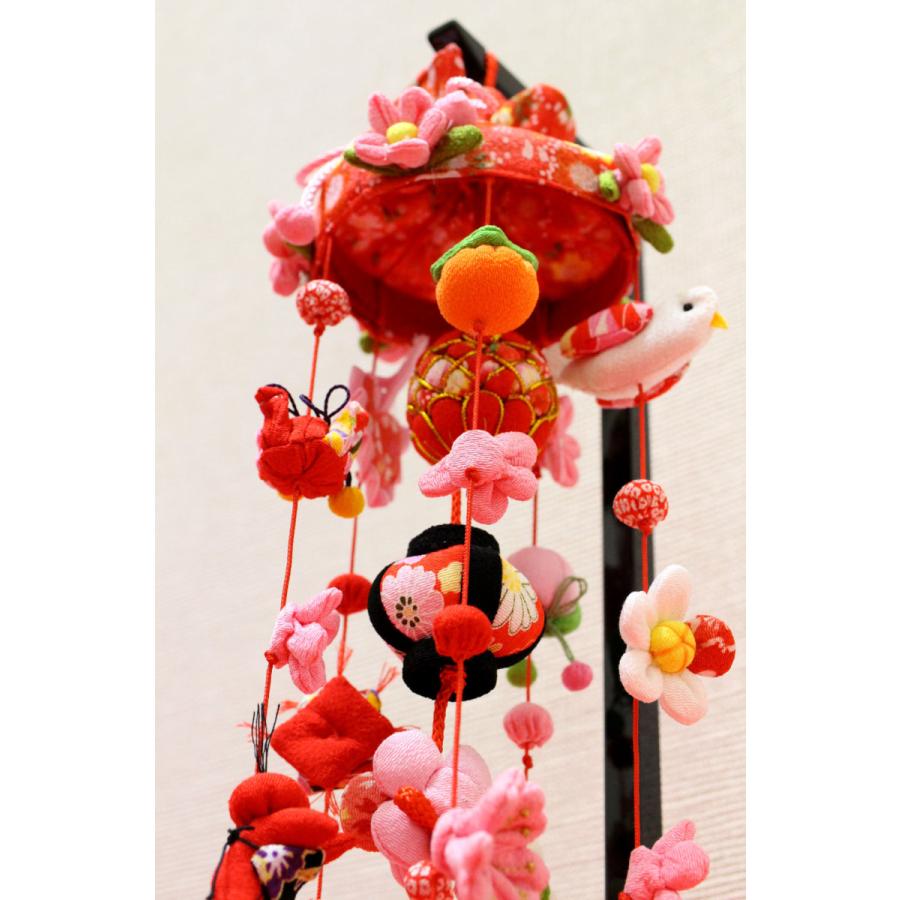 つるし雛 つるし飾り 鞠（まり） 台付 一式 171723 [DC-3613] : 飯田