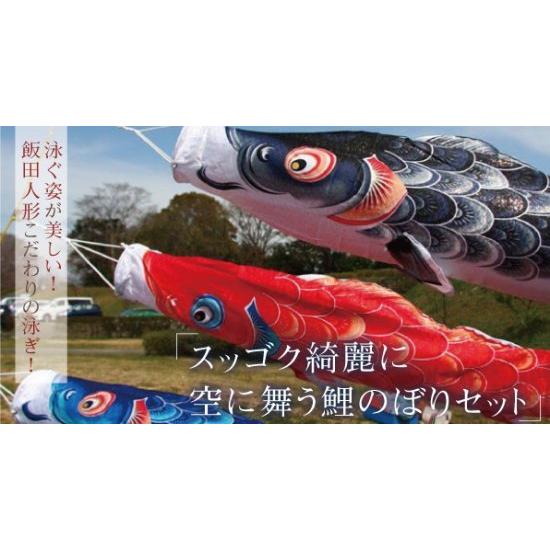 スッゴク綺麗に空に舞うこいのぼりセット_1