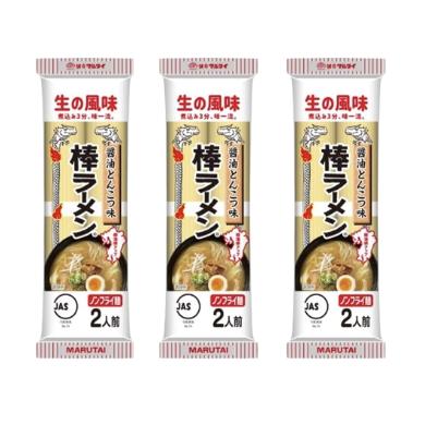 マルタイ 醤油とんこつ棒ラーメン 3袋セット 2人前 計6人前 醤油