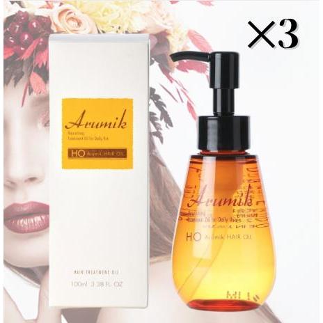 エービーエル ABL(エービーエル) アルミック ヘアオイル100ml 3個 ヘア
