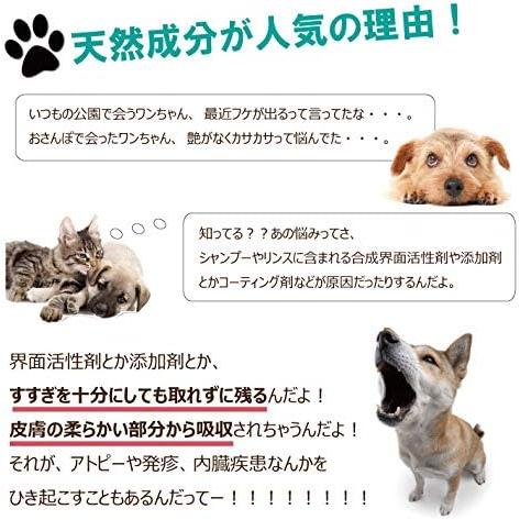 Chien Mechant（シャンメシャン） 自然のシャンプー 250ml 1セット
